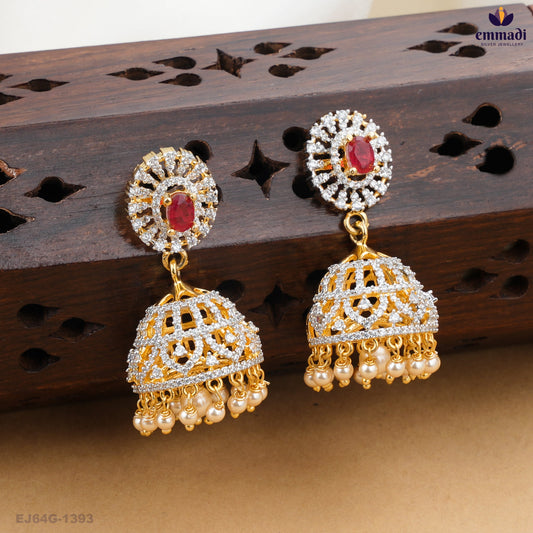 AVLEEN Exquisite Premium CZ Silver Jewellery