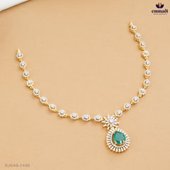 BANANI Exquisite Green Premium CZ Necklace