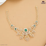 BANSERI Exquisite Green CZ Necklace
