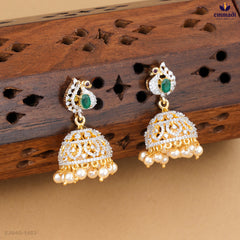 Barati Exquisite Green CZ Buttalu Collection