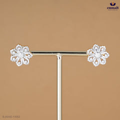 Bhakti Silver Jewellery: Premium CZ Studs