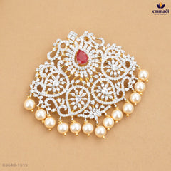 Binodini Exquisite Red CZ Pendant