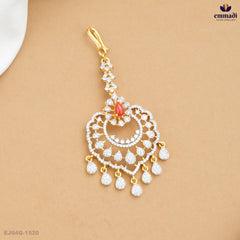 BRISTI Silver Papidi Billa Premium CZ