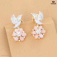 Chandhana Exquisite Pink Gemstone Hangings