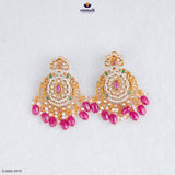 JOTHIPRIYA Exquisite Silver Hangings with Multi Stones