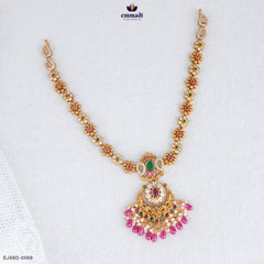JYOTEE Exquisite Multi-Colored Stone Necklace