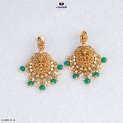 KALINDIE Exquisite Gold Nakshi Hangings