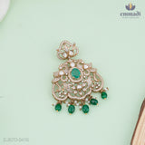 Suhasin Victorian Green Pendant Jewellery