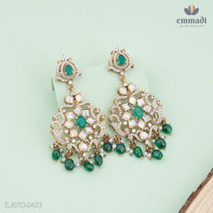 Gopika Elegant Victorian Green Hangings