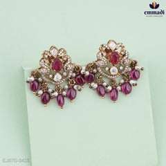 Harsha Elegant Pink Victorian Hangings