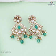 Swara Elegance: Green Victorian Hangings