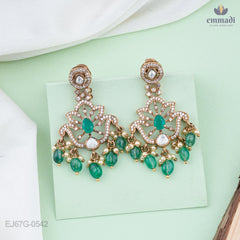 Vaijayanti Exquisite Green Victorian Hangings