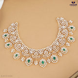 AARATHANA Premium Green CZ Necklace