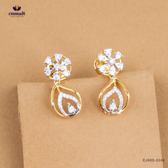 ABHINITHI Elegant White CZ Hangings