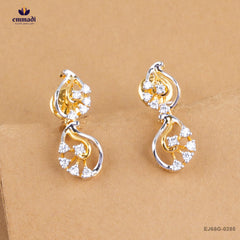 ABHIRUPTA Premium White CZ Hangings