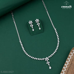 Ravinder's Premium CZ White Necklace