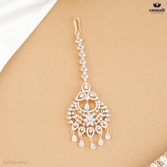 ADYTEE Premium White CZ Silver Jewellery