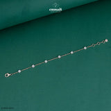 CHANDRAJA Elegant White CZ Bracelet