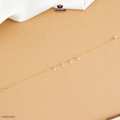 Chandrasekaran Exquisite CZ White Bracelet