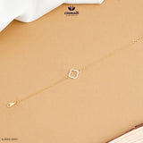 Chandravathi Exquisite White CZ Bracelet