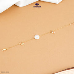 Charukeshi Exquisite White CZ Bracelet
