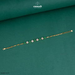 CHIMAYI Elegant Green Stone Bracelet