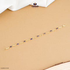 Chitragandha Elegant Blue Stone Bracelet