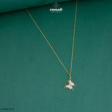Chitramala Exquisite Black CZ Chain