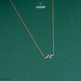 CHITRANI Exquisite CZ White Silver Chain