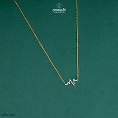 Chitrarathi Elegant White CZ Chain
