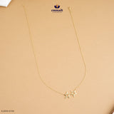 DAMAYANTEA Exquisite White CZ Chain