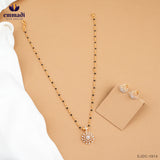 AKSITHI Elegant Chain Nallapusalu Jewelry