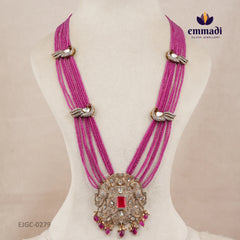 Rimjim Victorian Red Long Necklace