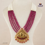Jiyaram Ultra Light Red Long Necklace