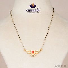 Nausheen Nallapusalu Orange Chain