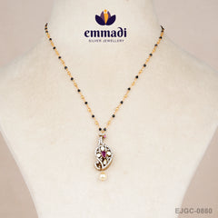 Nisho Nallapusalu Pink Chain