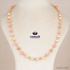 Giaanroop Beads Pink Chain