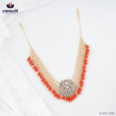 AMRITAH Exquisite White Victorian Necklace