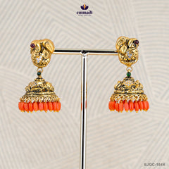 Roopa Buttalu Nakshi Green Silver Jewellery