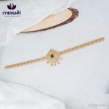 Anahita Sanskrit name: "Suvarnabandhana" - Handcrafted with Pure Gold Plating 92.5 silver made by Emmadi Jewellers but not for daily use