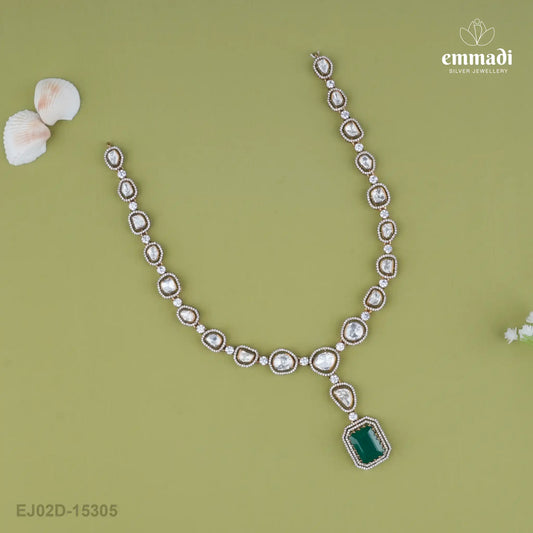 Meera's Jewels - Victorian Green Necklace Collection
