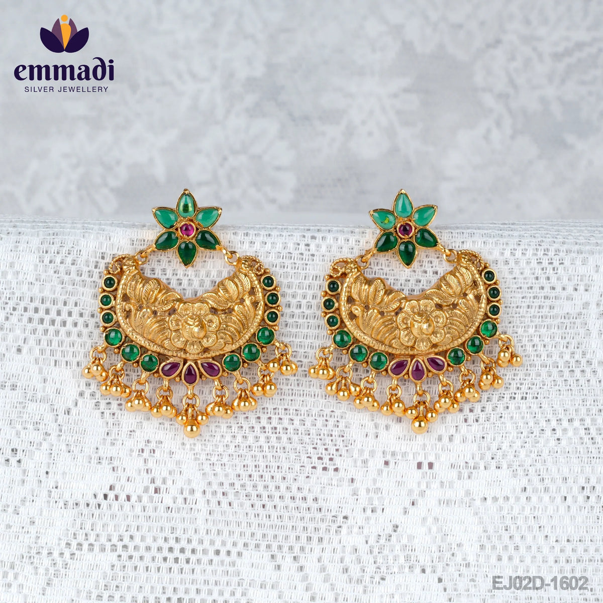 Ankushita Nirjara Handcrafted Gold Plated Earrings