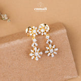 Sut and Susri Premium CZ Necklace and Hangings Set