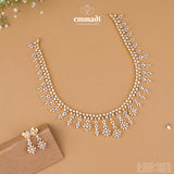 Sut and Susri Premium CZ Necklace and Hangings Set