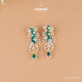 Premium CZ Green Choker and Hangings by Sunita and Sunil