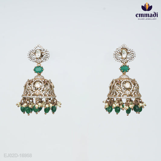 Soni's Handcrafted Victorian Buttalu Green