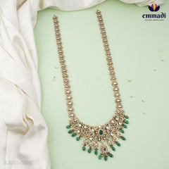 Sarah's Elegant Victorian Green Necklace