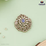 Saira's Blue Victorian Pendant Necklace