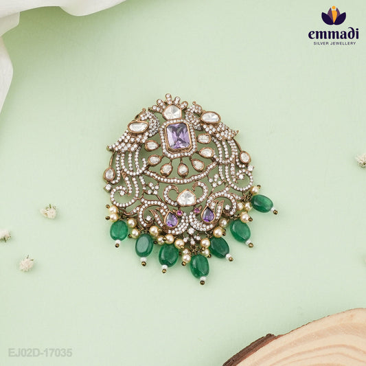 Sahina Victorian Multi Stone Pendant
