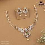Rukshar Premium CZ Necklace and Hangings